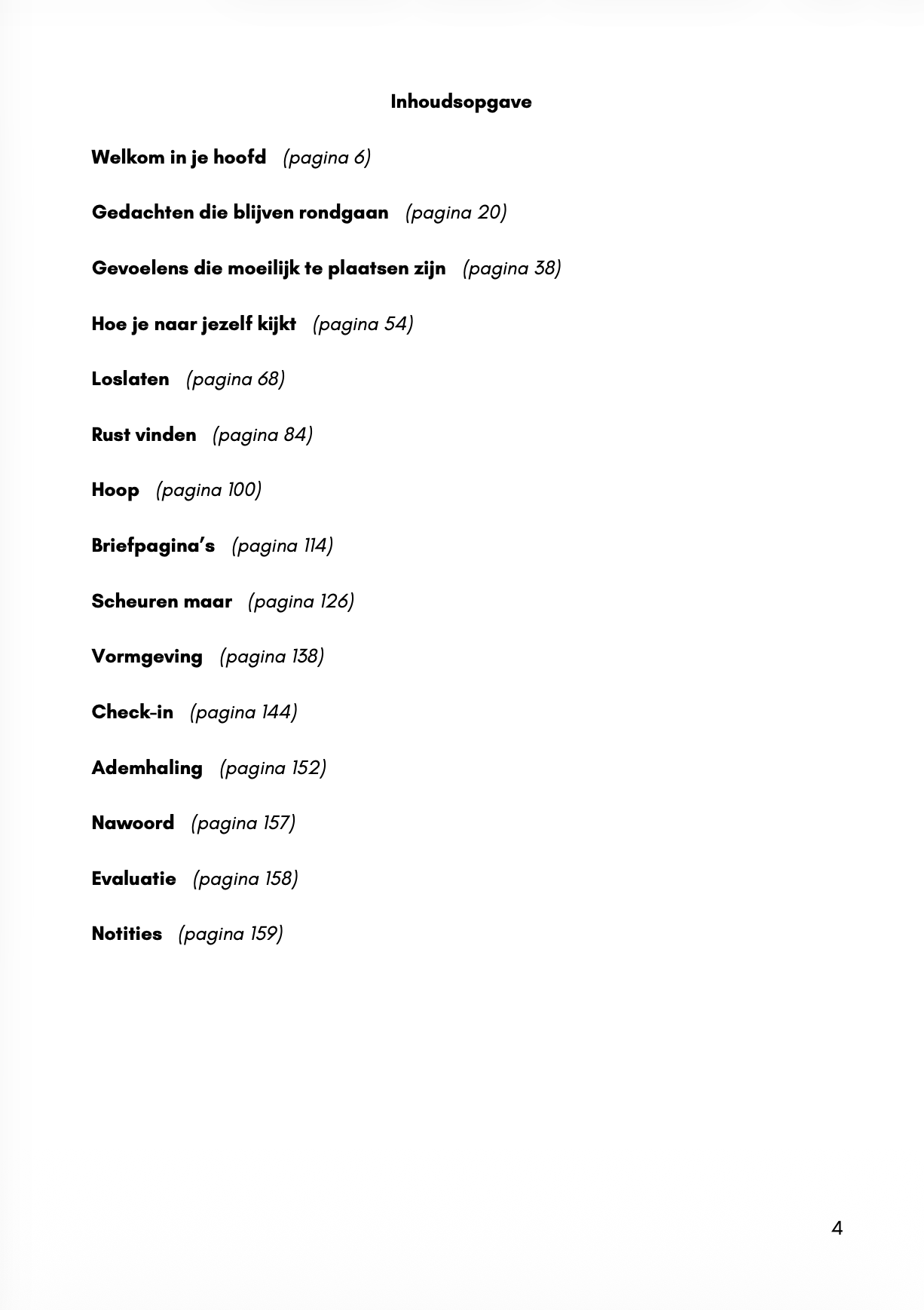 Boek 'Als je gedachten niet willen stoppen'